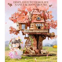 Robotime Holzbausätze^Sakura Baumhaus Holzbausatz