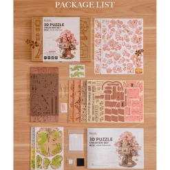 Robotime Holzbausätze^Sakura Baumhaus Holzbausatz