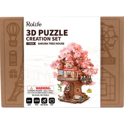 Robotime Holzbausätze^Sakura Baumhaus Holzbausatz