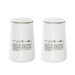 getDigital Küche^Schrödingers Salz- & Pfefferstreuer