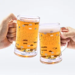 Mad Monkey Küche^Space Invaders Bierglas