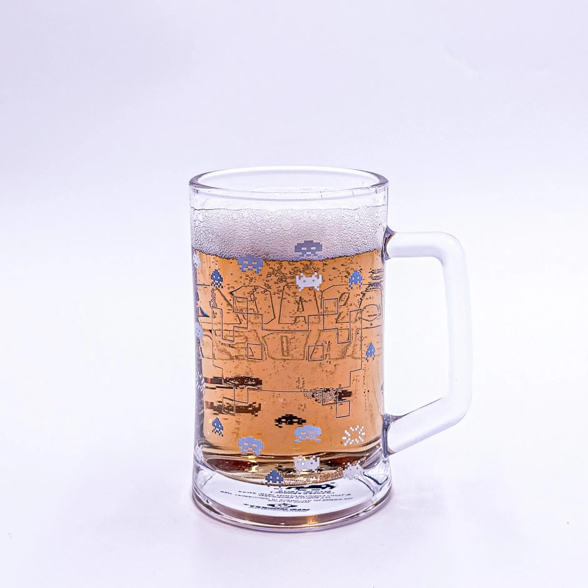 Mad Monkey Küche^Space Invaders Bierglas