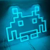 Mad Monkey Licht^Space Invaders Neon Logo Lampe