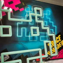 Mad Monkey Licht^Space Invaders Neon Logo Lampe