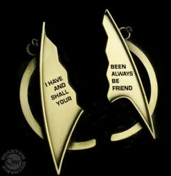 Quantum Mechanix Accessoires|Schmuck^Star Trek Freundschaftskette Kirk und Spock