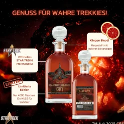 V Sinne Küche|Lebensmittel^Star Trek Klingonen Blut-Gin