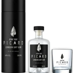 Star Trek Küche|Lebensmittel^Picard Earl Grey Gin mit Sammlerbox und Glas