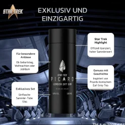 Star Trek Küche|Lebensmittel^Picard Earl Grey Gin mit Sammlerbox und Glas