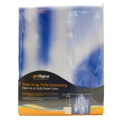 getDigital Badezimmer^Steam me up, Scotty Duschvorhang