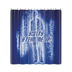 getDigital Badezimmer^Steam me up, Scotty Duschvorhang