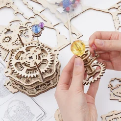 Robotime Holzbausätze^Sternennacht Mechanische Spieluhr Holzbausatz