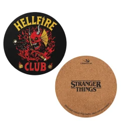 Cinereplicas Küche^Stranger Things Hellfire Club Untersetzer Set