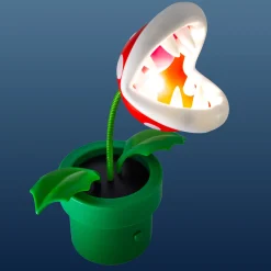 Paladone Licht^Super Mario Bewegliche Mini LED Lampe – Piranha Pflanze