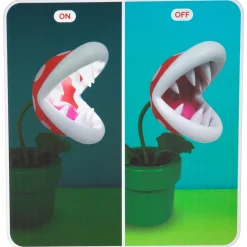 Paladone Licht^Super Mario Bewegliche Mini LED Lampe – Piranha Pflanze