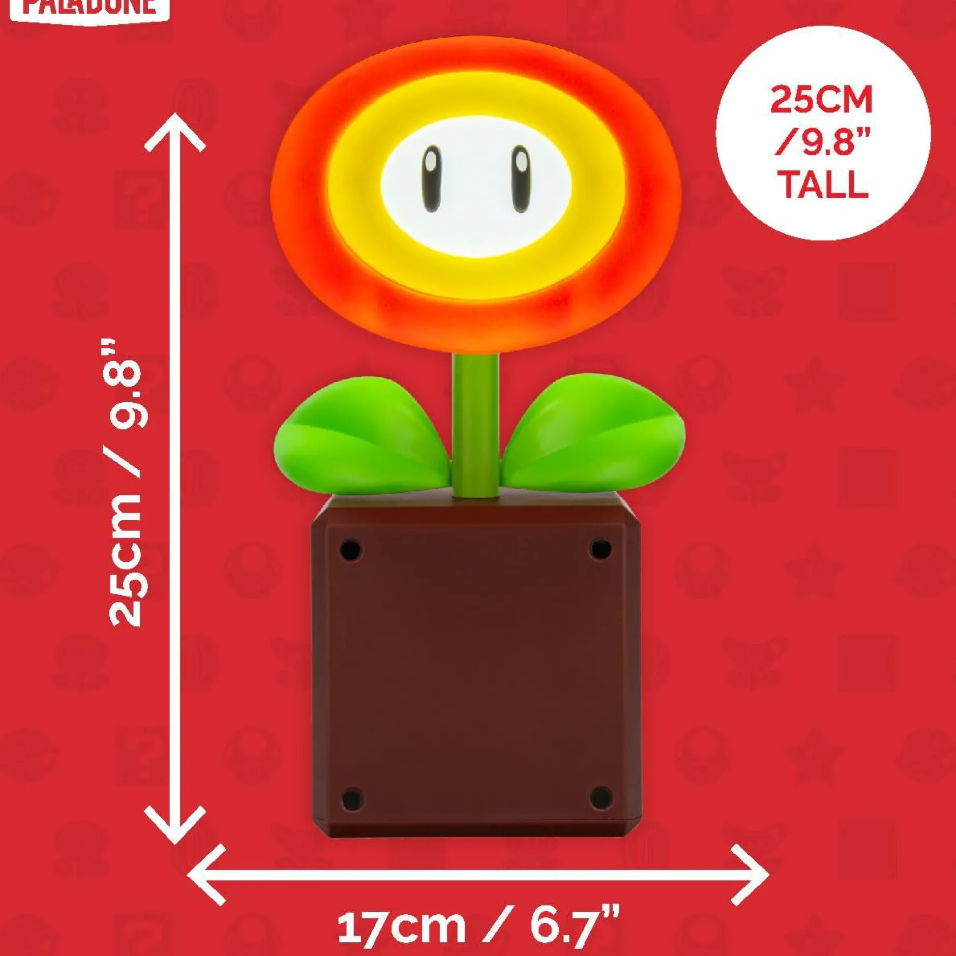 Paladon Licht^Super Mario Feuer Blume Lampe