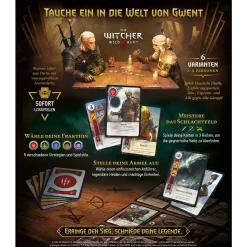 Asmodee Kartenspiele^The Witcher 3 Wild Hunt – GWENT Das Legendäre Kartenspiel