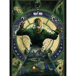 Fanattik Poster^The Wolf Man Limited Edition Art Print