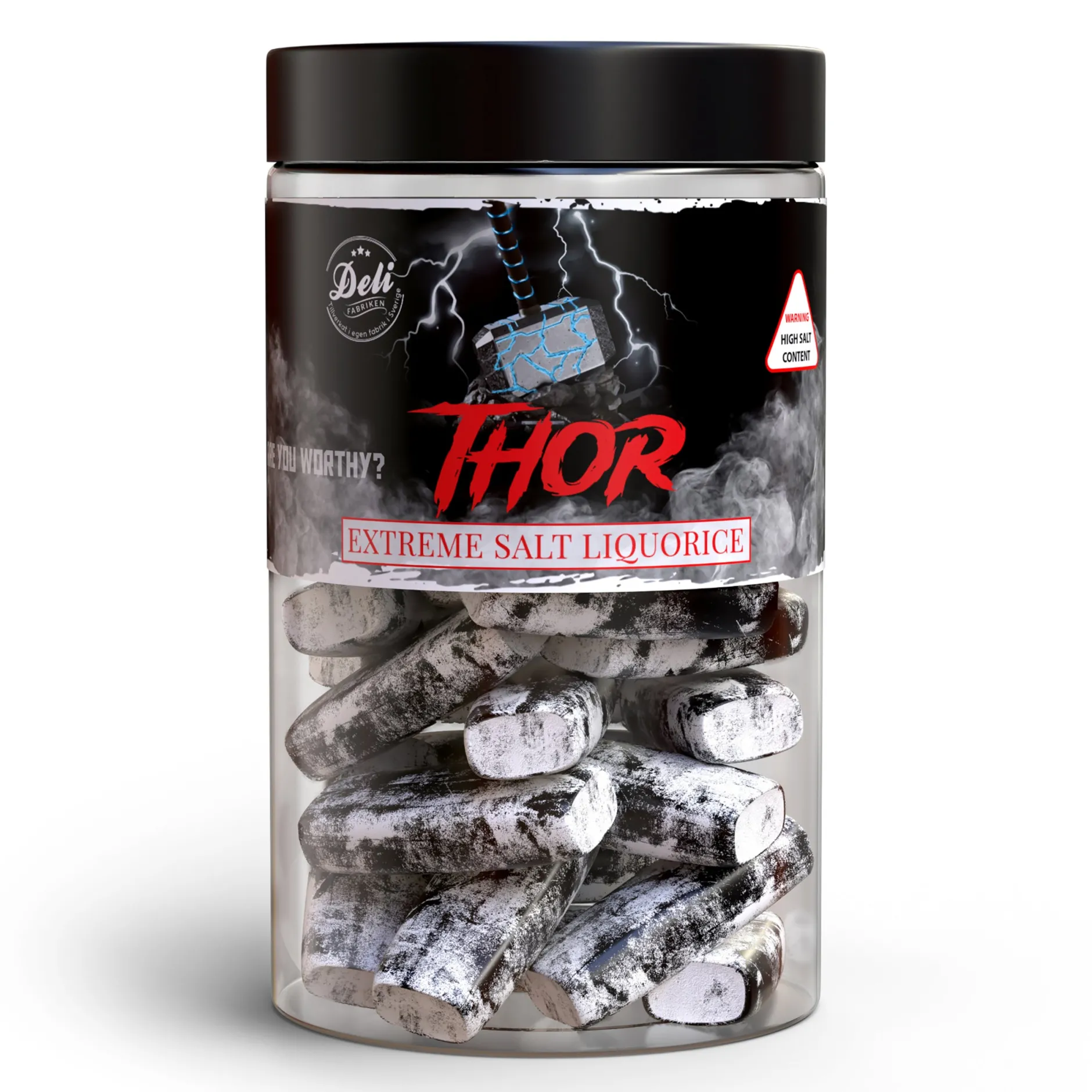 Delifabriken Lebensmittel^Thor - Extremes Salzlakritz aus Schweden