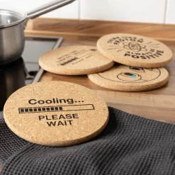 getDigital Küche^Topfuntersetzer Cooling Please Wait