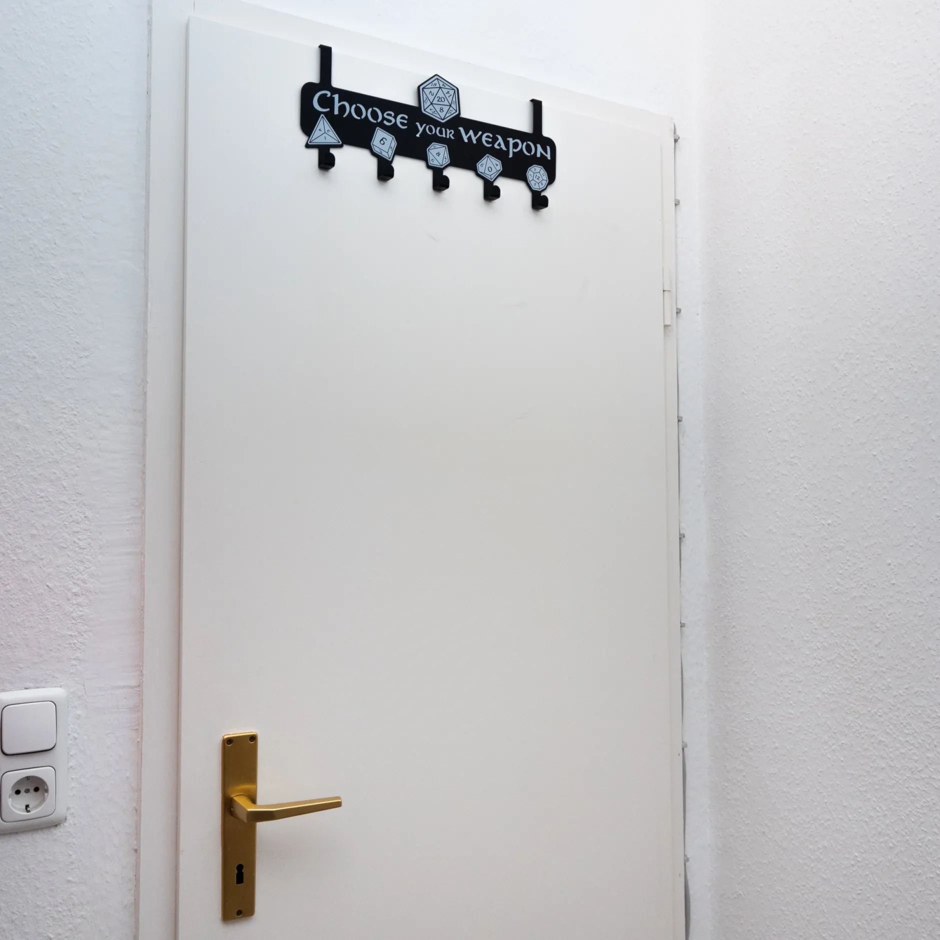 getDigital Rollenspiel^Türgarderobe - Choose your weapon