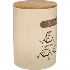 getDigital Küche|Aufbewahrung^Vorratsbehälter für Mehl mit chemischen Formeln