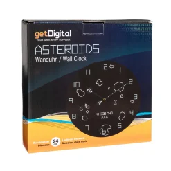 getDigital Uhren^Wanduhr Asteroids