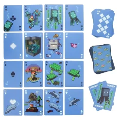 Paladone Kartenspiele|Brettspiele^Wasserfeste Minecraft Spielkarten